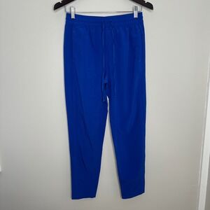 Girlfriend Collective Women's Drawstring‎ Jogger Pants Bright Blue Activewear S